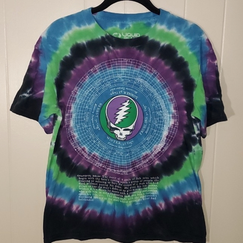 VINTAGE Greatful Dead 25th Anniv. Tee  Sz S  FINAL